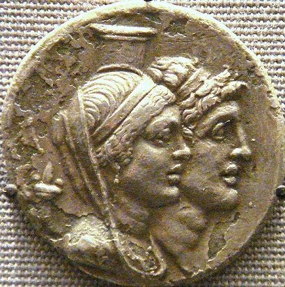Alexander I Balas and Kleopatra Thea Seleucid King and queen c150-146BCE British Museum Photo by Uploadalt